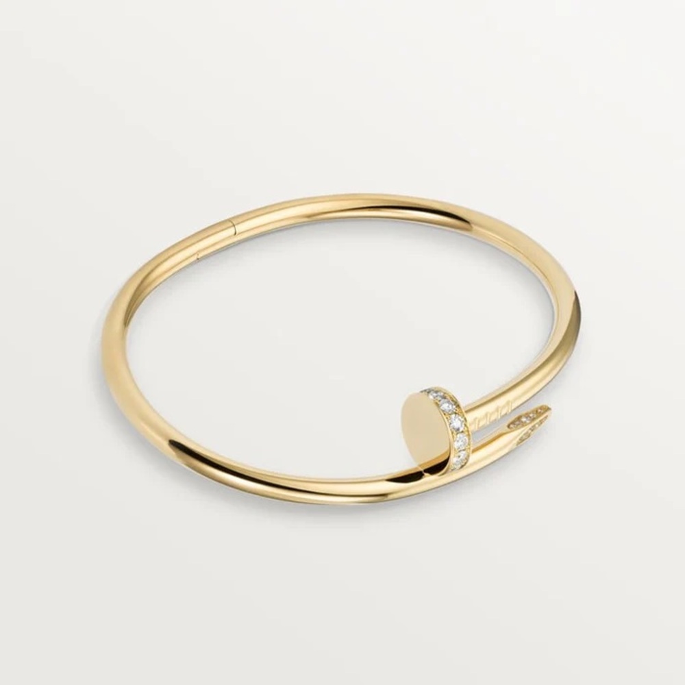 Gold Nail (un clou) bracelet bangle